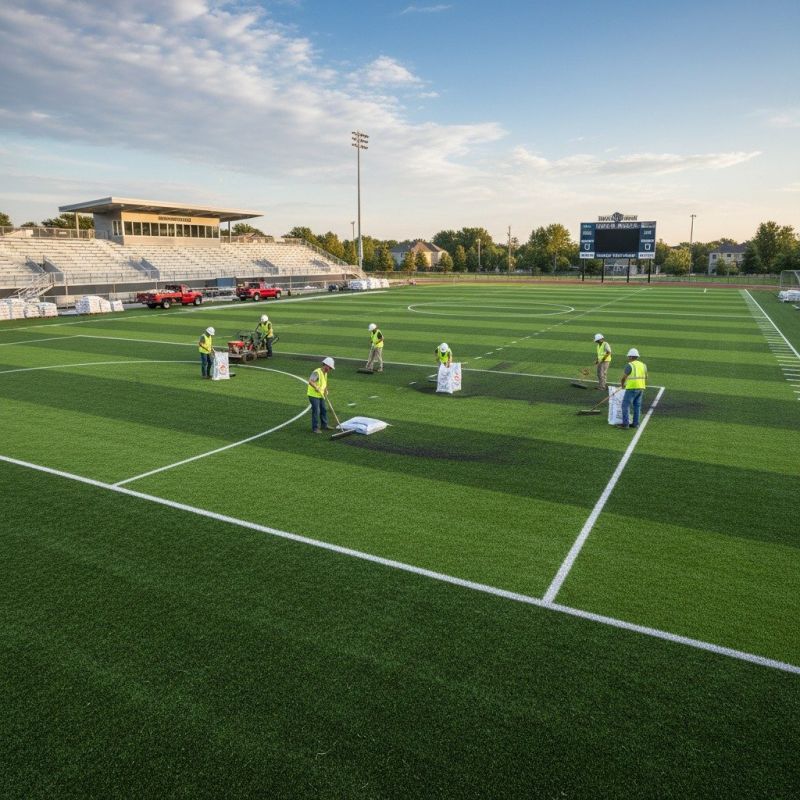 Low-Maintenance Commercial Landscaping With Artificial Grass